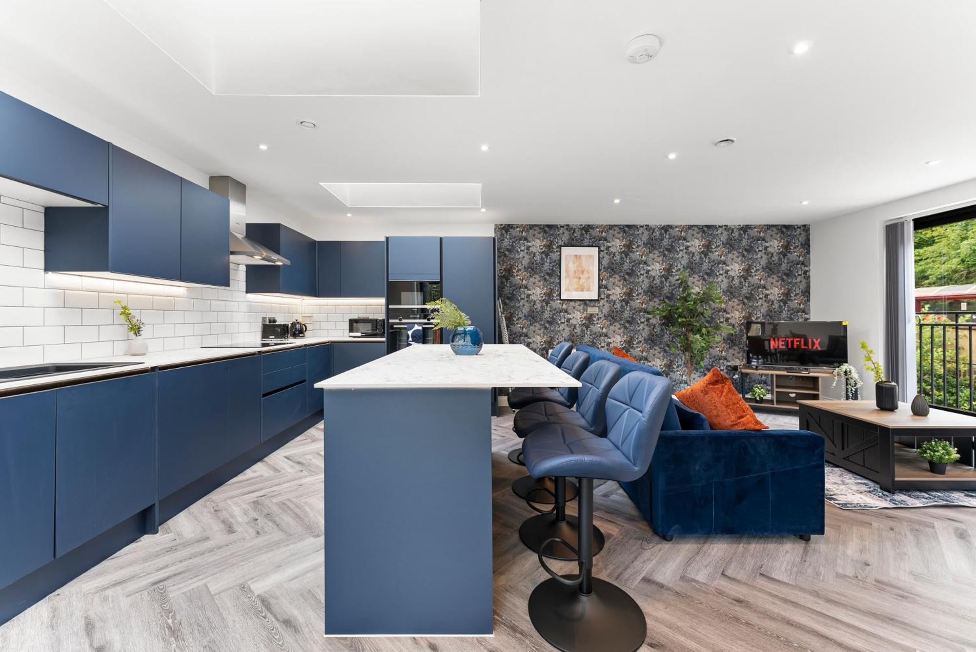 Stylish Large Leeds Apartment - Parking Екстериор снимка