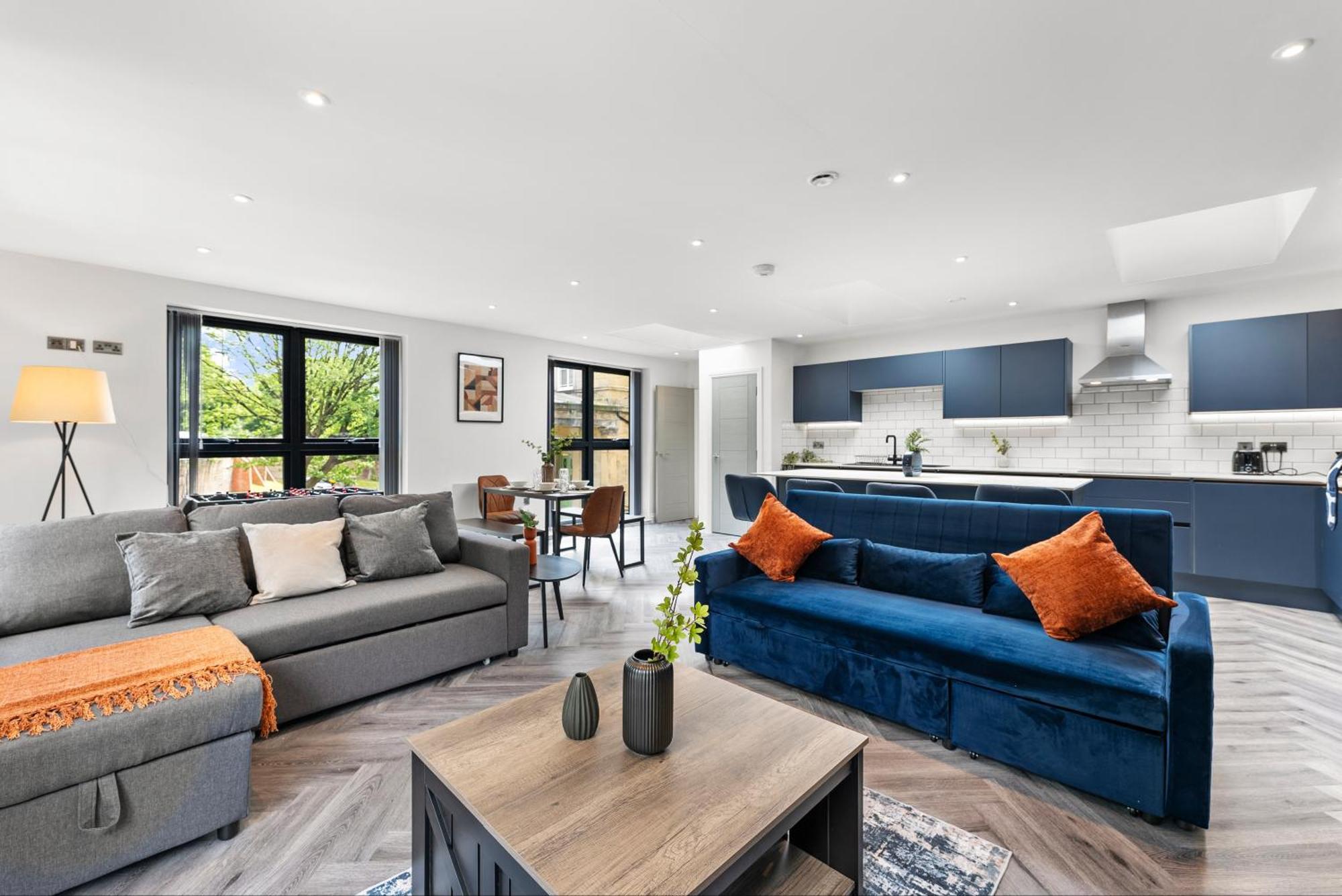 Stylish Large Leeds Apartment - Parking Екстериор снимка